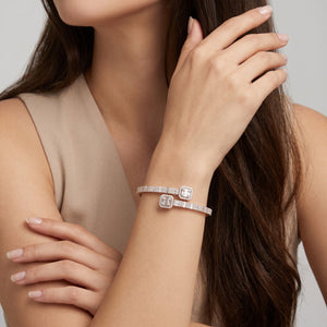 LG Diamond Bracelet on model