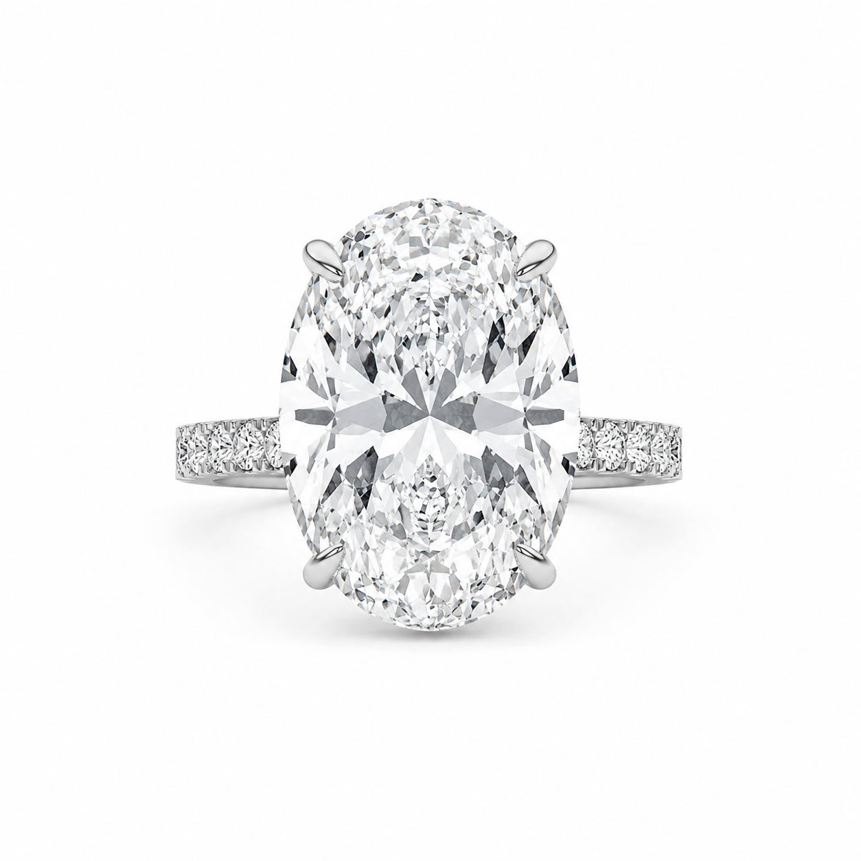 Oval LG Diamond Ring