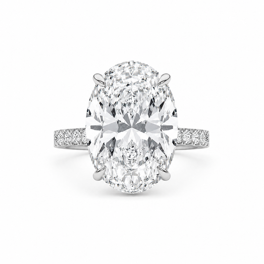 Oval LG Diamond Ring