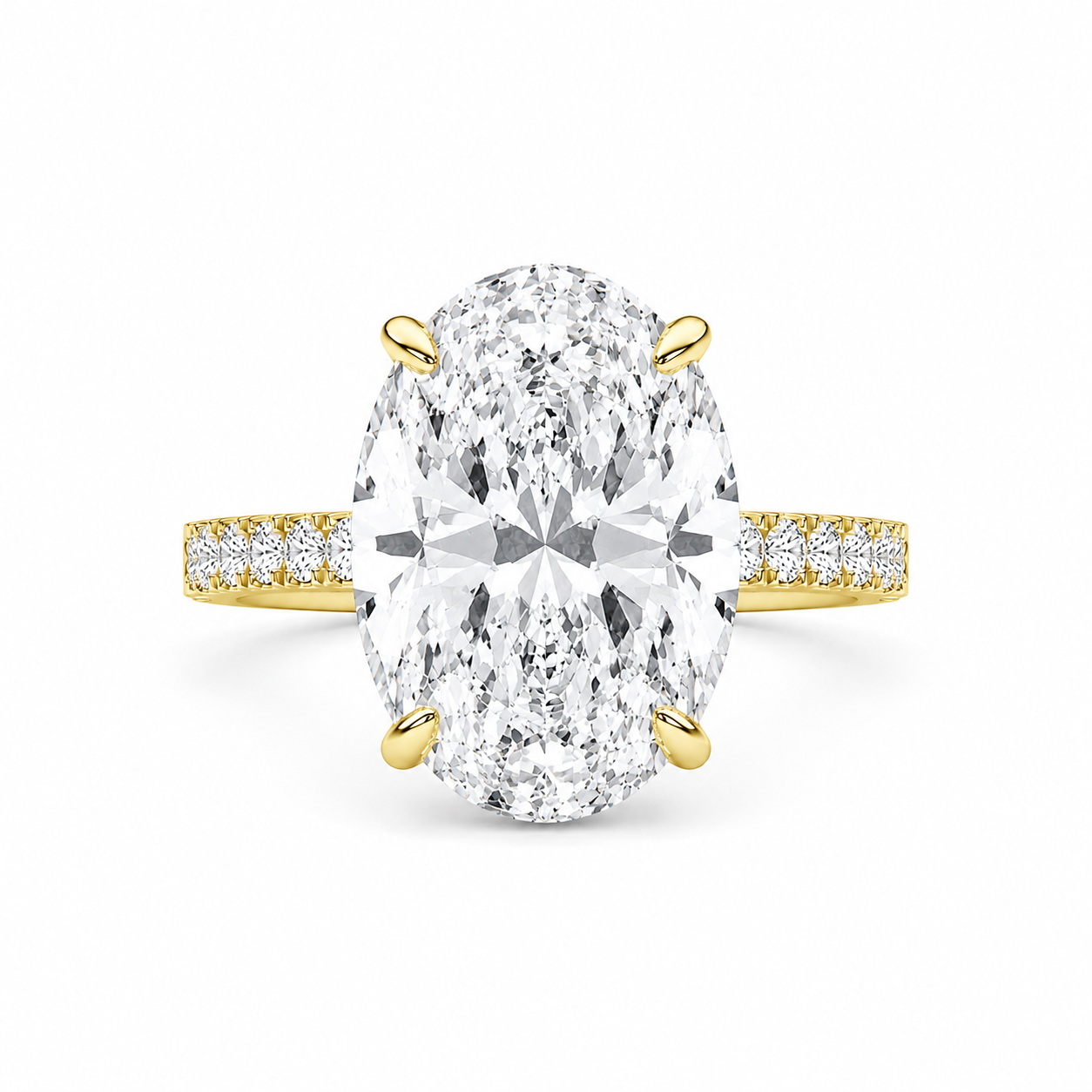 Oval LG Diamond Ring