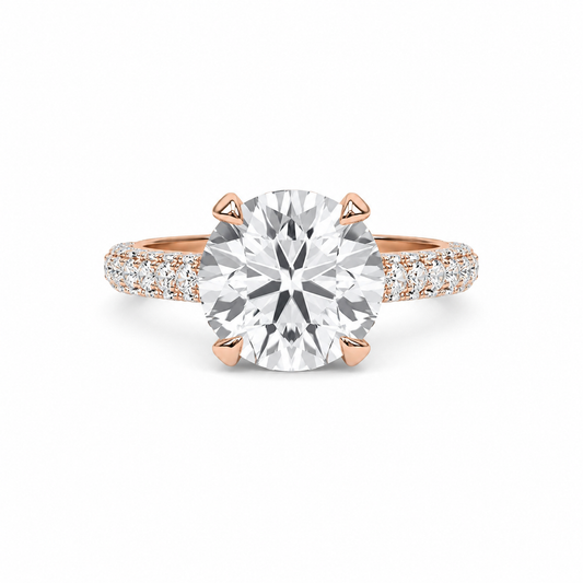 Round LG Diamond Ring