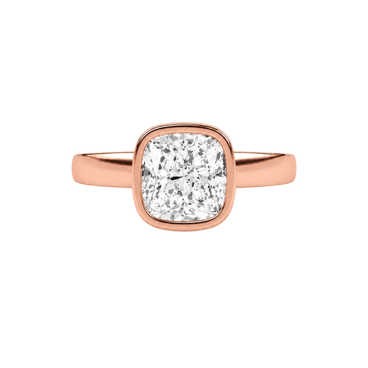 Elongated Cushion LG Diamond Ring