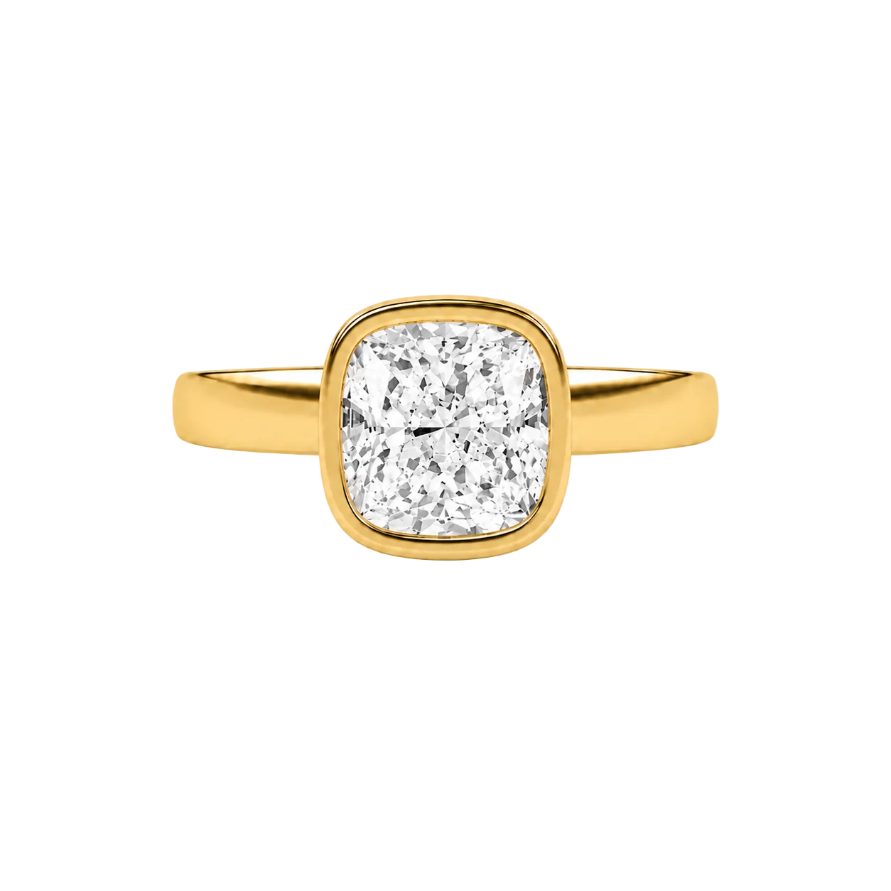 Elongated Cushion LG Diamond Ring