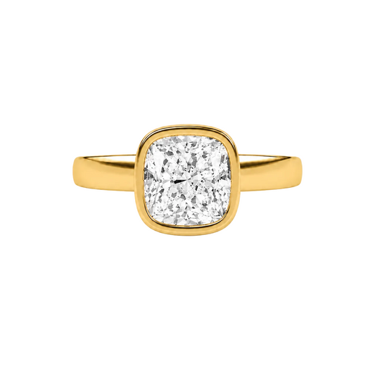 Elongated Cushion LG Diamond Ring