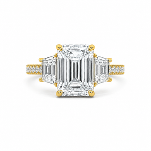 Emerald LG Diamond Ring