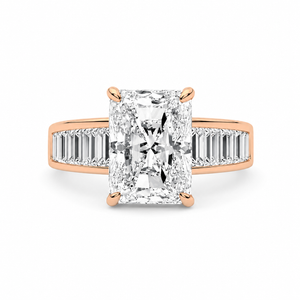 Radiant LG Diamond Ring