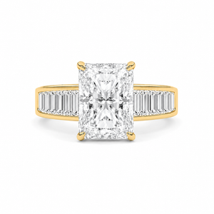 Radiant LG Diamond Ring
