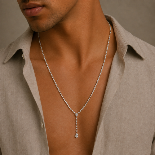 Marquise LG Diamond Necklace