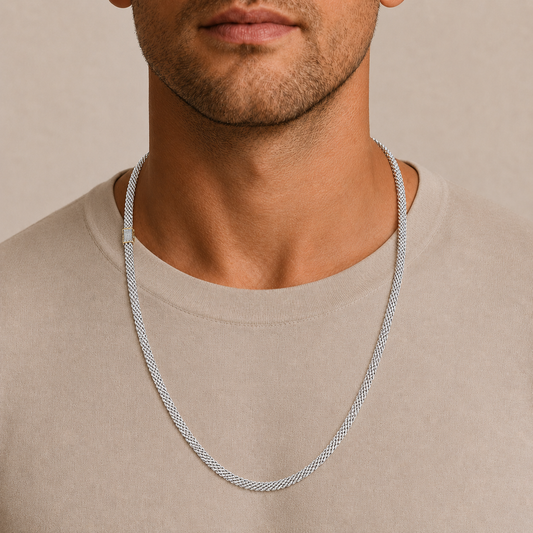Round LG Diamond Necklace