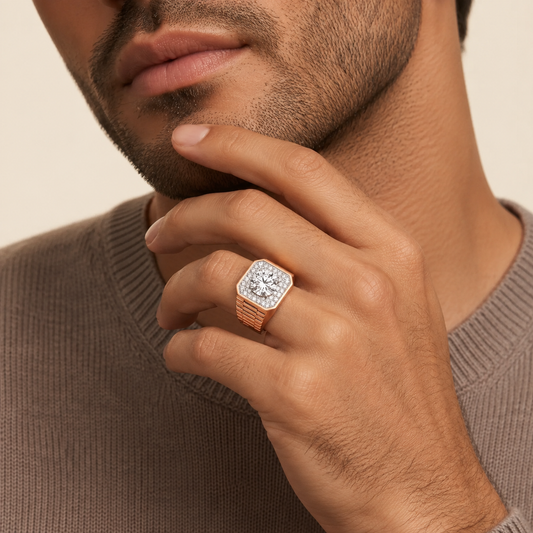 Round LG Diamond Ring