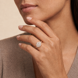 Round LG Diamond Ring