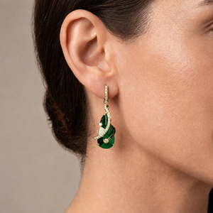 Round LG Diamond Earrings