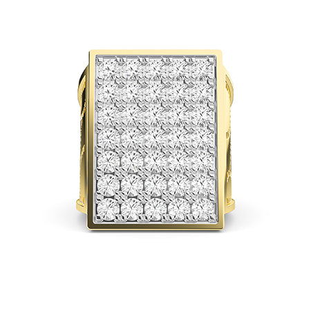 Bague en diamant LG ronde en or rose - BH Diamond Center Anvers