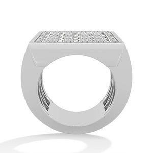 Bague en diamant LG ronde en or jaune - BH Diamond Center Anvers