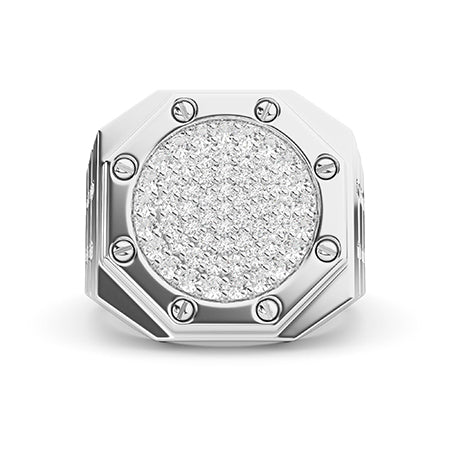 Baguette LG Diamond Ring in Yellow Gold - BH Diamond Center Antwerp