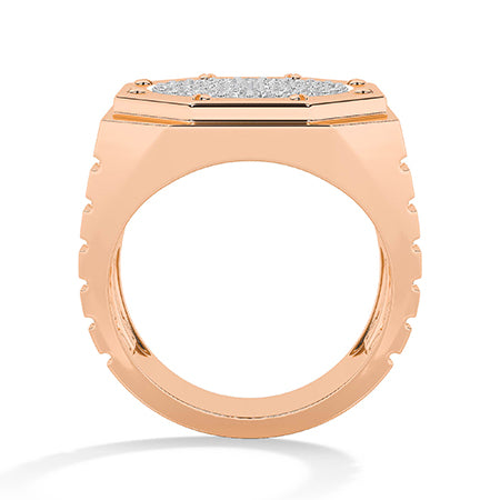 Baguette LG Diamond Ring in White Gold - BH Diamond Center Antwerp