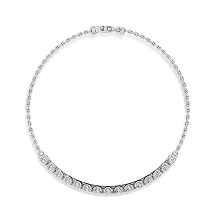 Bracelet en diamant LG rond en or jaune - BH Diamond Center Anvers