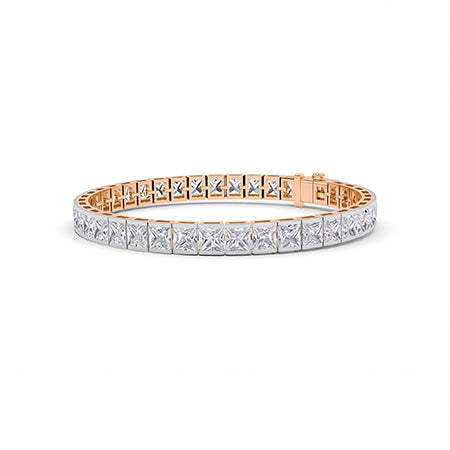 Bracelet en diamant LG en or blanc - BH Diamond Center Anvers