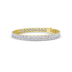 Bracelet en diamant LG en or blanc - BH Diamond Center Anvers