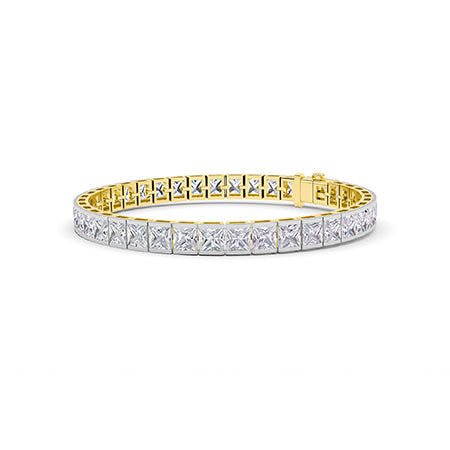 Bracelet en diamant LG en or blanc - BH Diamond Center Anvers