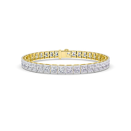 Bracelet en diamant LG en or blanc - BH Diamond Center Anvers