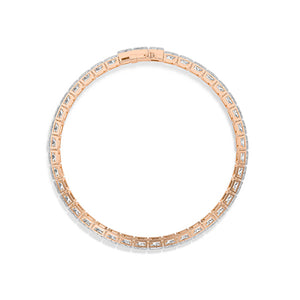 Bracelet en diamant LG en or blanc - BH Diamond Center Anvers