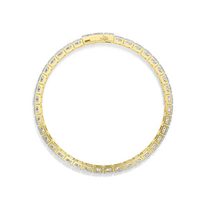 Bracelet en diamant LG en or blanc - BH Diamond Center Anvers
