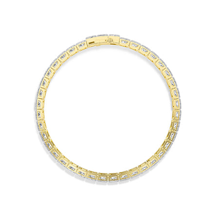 Bracelet en diamant LG en or blanc - BH Diamond Center Anvers