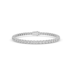 18K Lab-Grown Diamond Bracelet – LB66621-5 - White Gold
