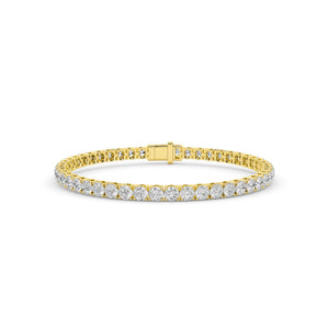 18K Lab-Grown Diamond Bracelet – LB66621-5 - Yellow Gold