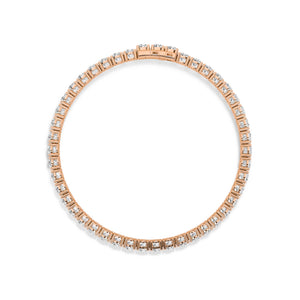 18K Lab-Grown Diamond Bracelet – LB66621-6 - Rose Gold