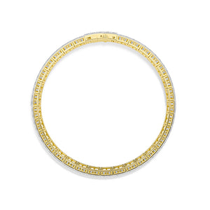 Bracelet en diamant LG princesse en or rose - BH Diamond Center Anvers