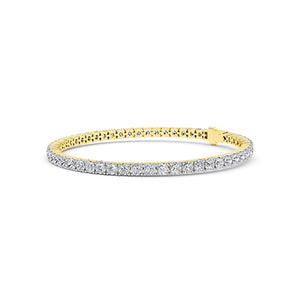 Rond LG diamanten armband in Witgoud - BH Diamond Center Antwerpen