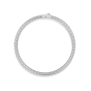 Rond LG diamanten armband in Witgoud - BH Diamond Center Antwerpen