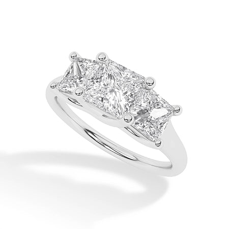 Princess LG diamanten ring in Roségoud - BH Diamond Center Antwerpen