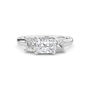 Princess LG diamanten ring in Roségoud - BH Diamond Center Antwerpen