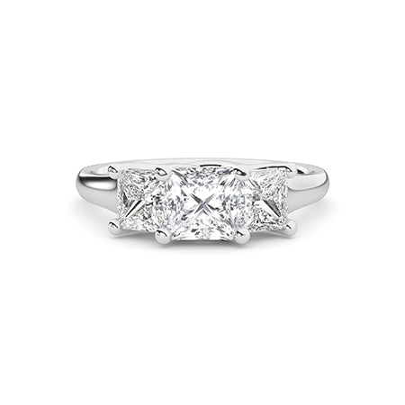 Princess LG diamanten ring in Roségoud - BH Diamond Center Antwerpen