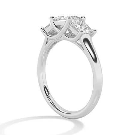 Princess LG diamanten ring in Roségoud - BH Diamond Center Antwerpen
