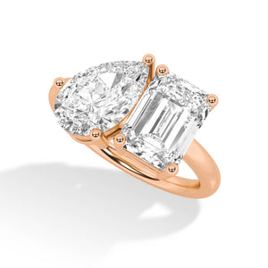LR60710-3 lab-grown diamond ring