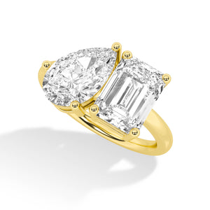 LR60710-3 lab-grown diamond ring