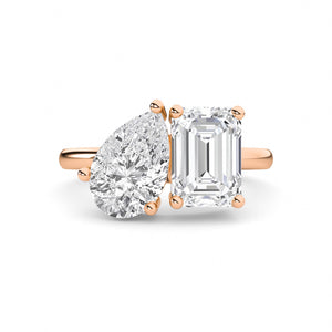 LR60710-3 lab-grown diamond ring