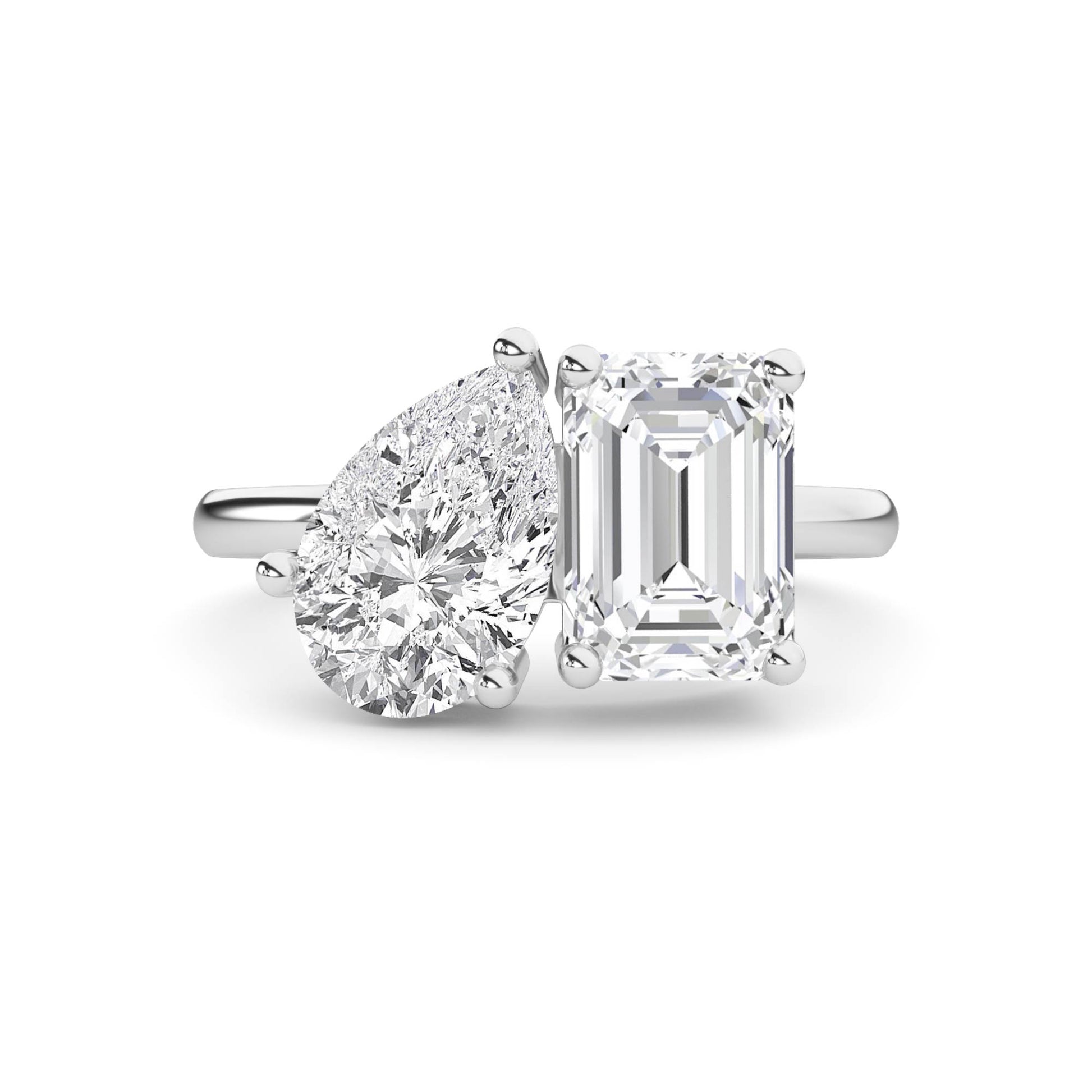 LR60710-3 lab-grown diamond ring
