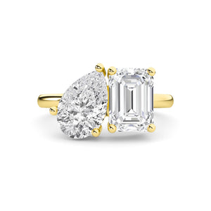 LR60710-3 lab-grown diamond ring