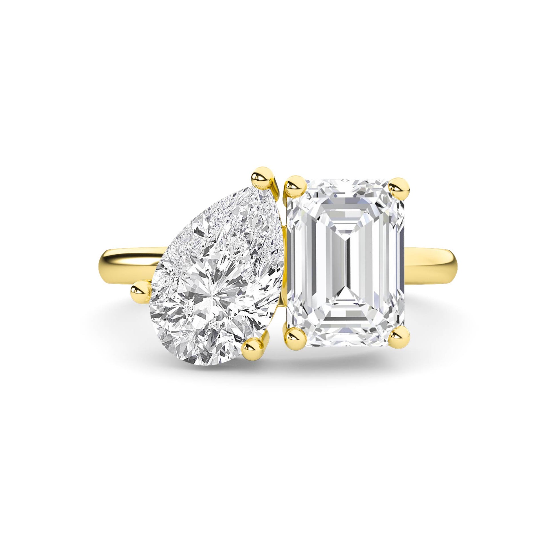 LR60710-3 lab-grown diamond ring
