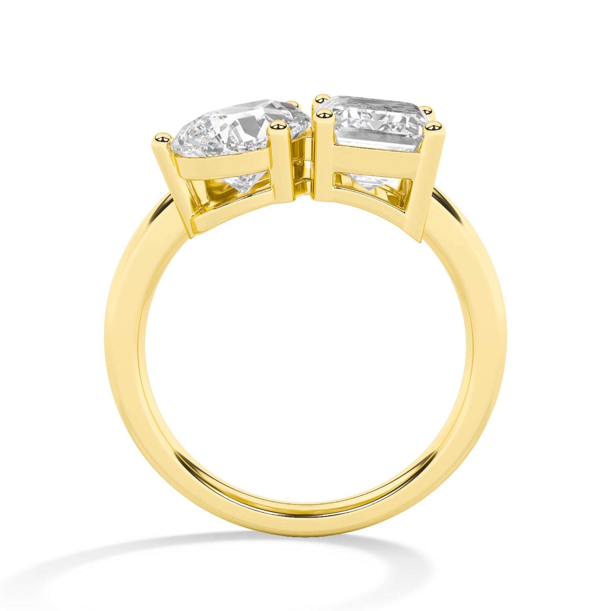 LR60710-3 lab-grown diamond ring