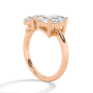 LR60710-3 lab-grown diamond ring