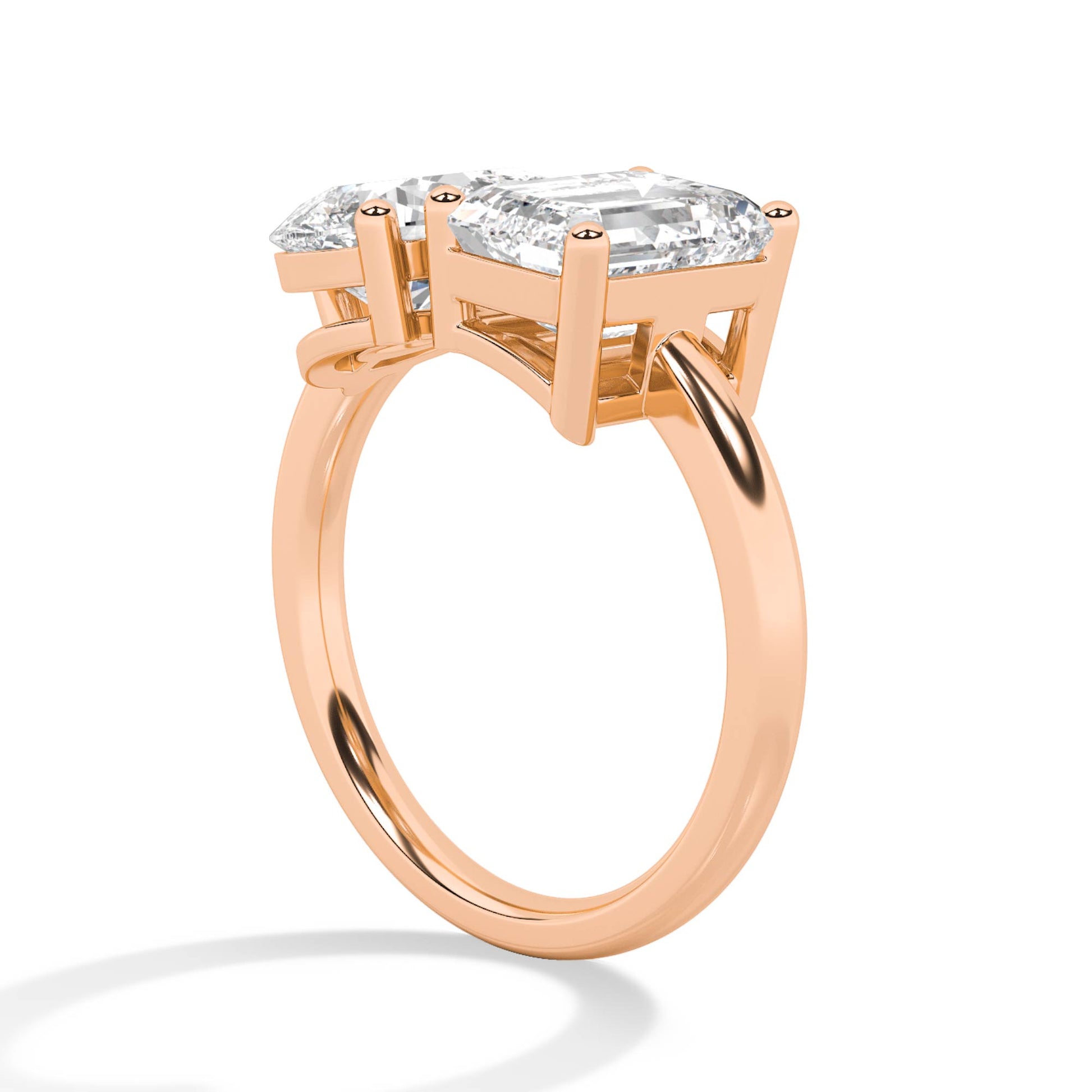 LR60710-3 lab-grown diamond ring