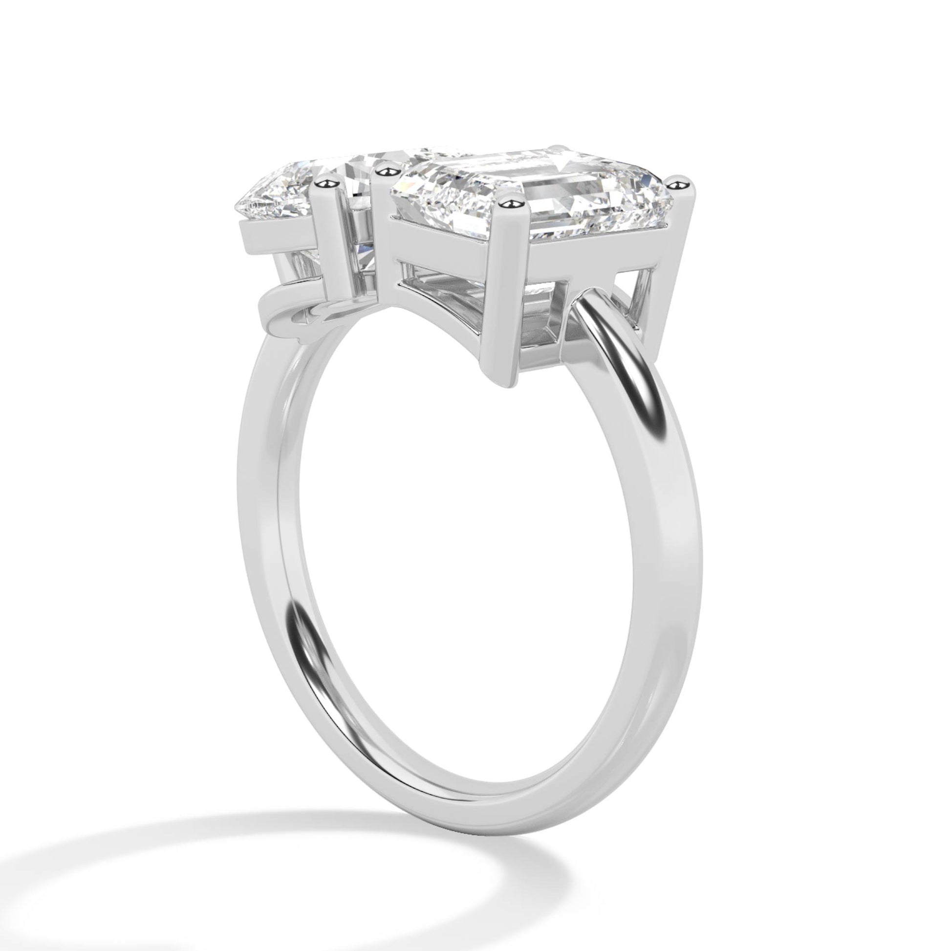 LR60710-3 lab-grown diamond ring