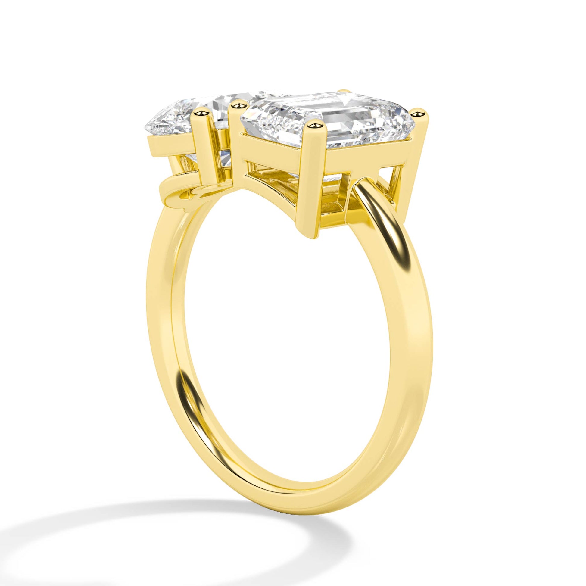 LR60710-3 lab-grown diamond ring