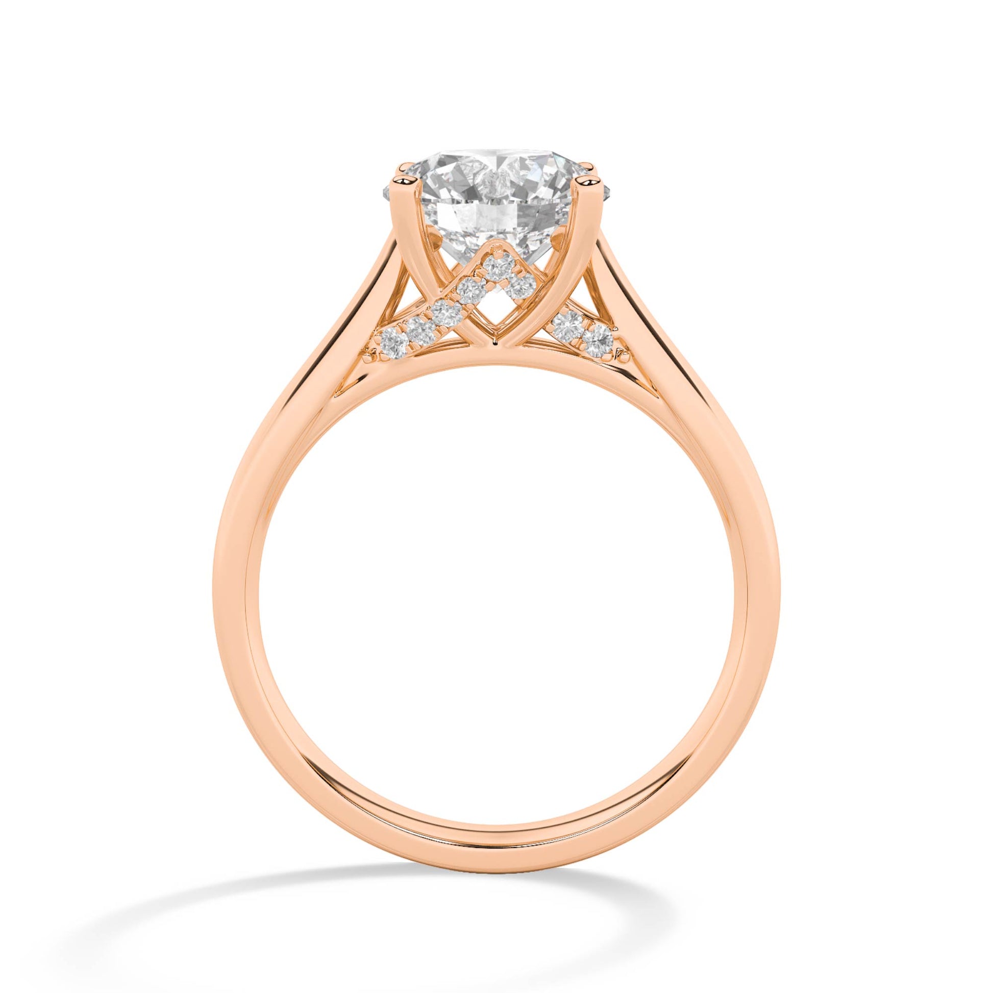 LR60908-2 lab-grown diamond ring